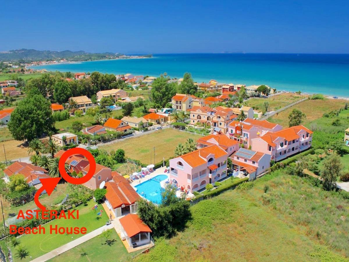 Asteraki Beach House Acharavi  Exterior foto